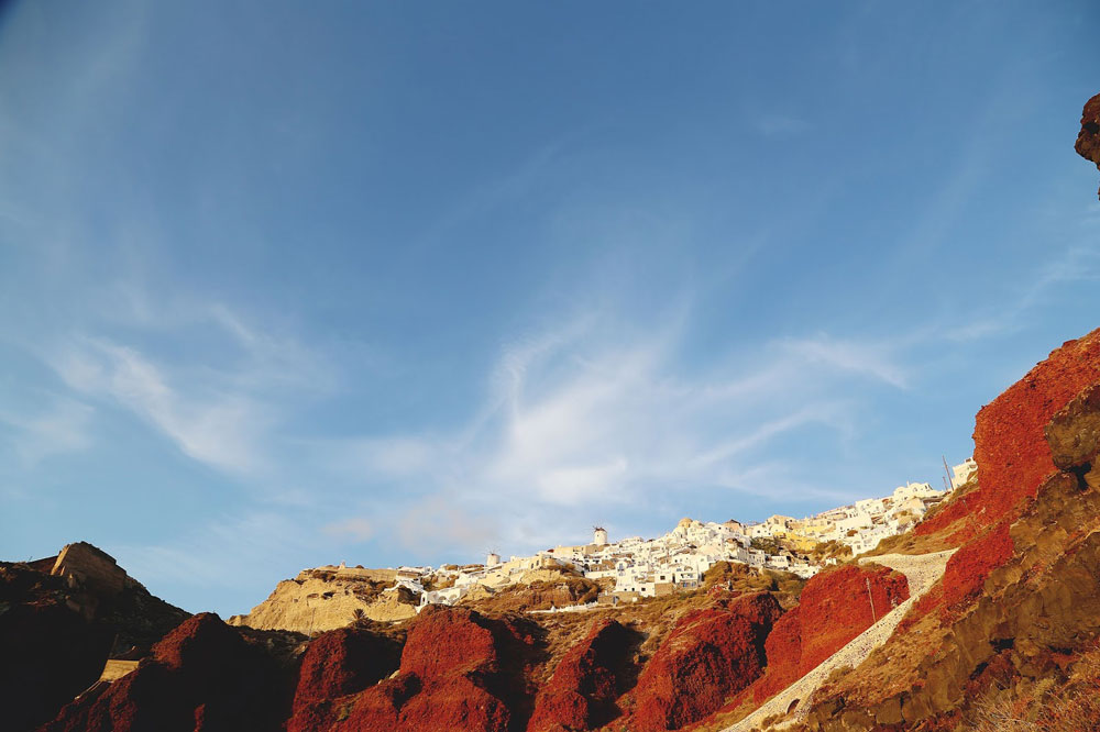 Best sunset view Santorini