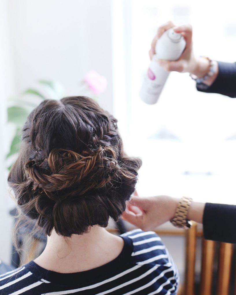 Wedding updo hair tutorial ideas