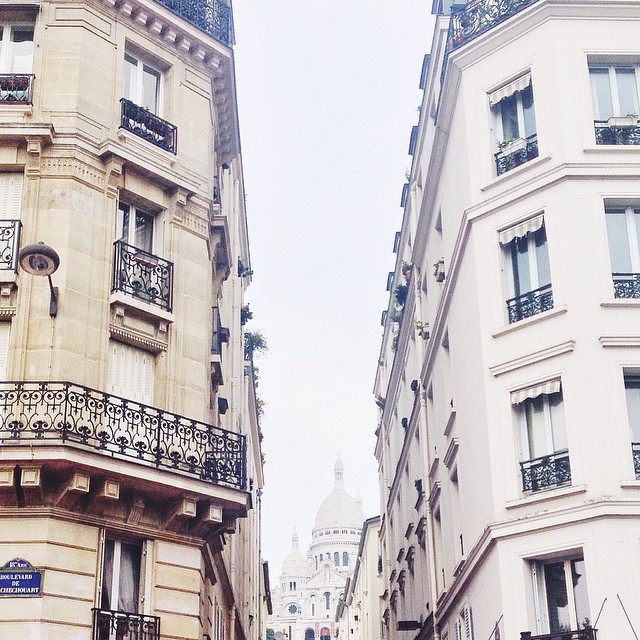 The best view of Sacré-Cœur in Paris, France