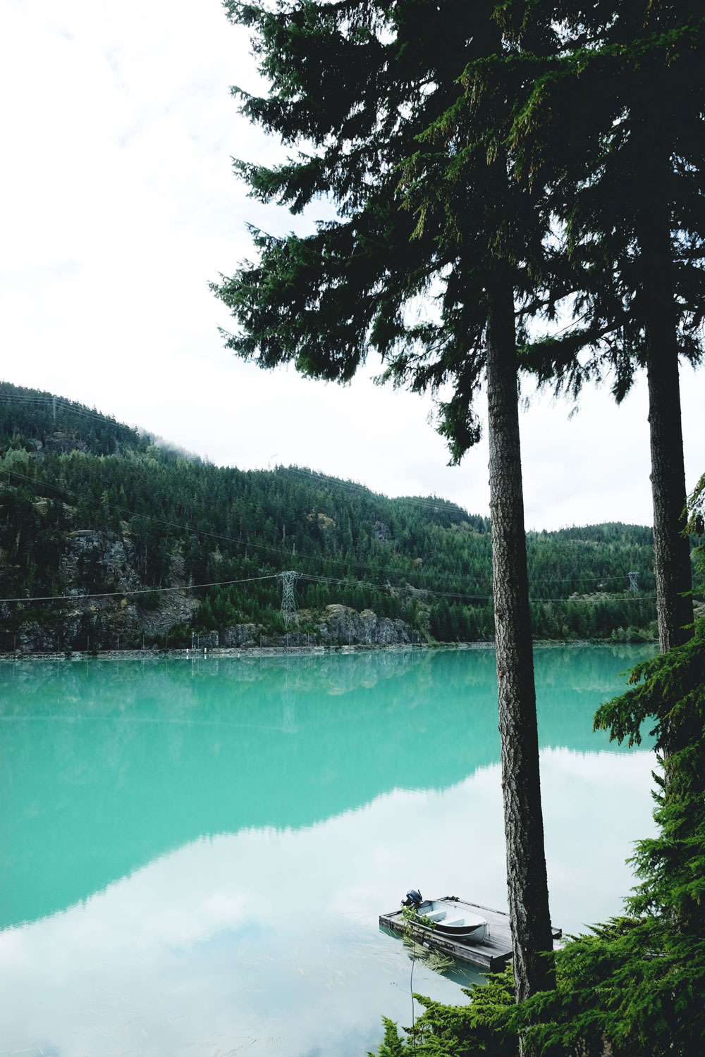 Most beautiful lakes in BC: Green Lake in Whistler, Canada