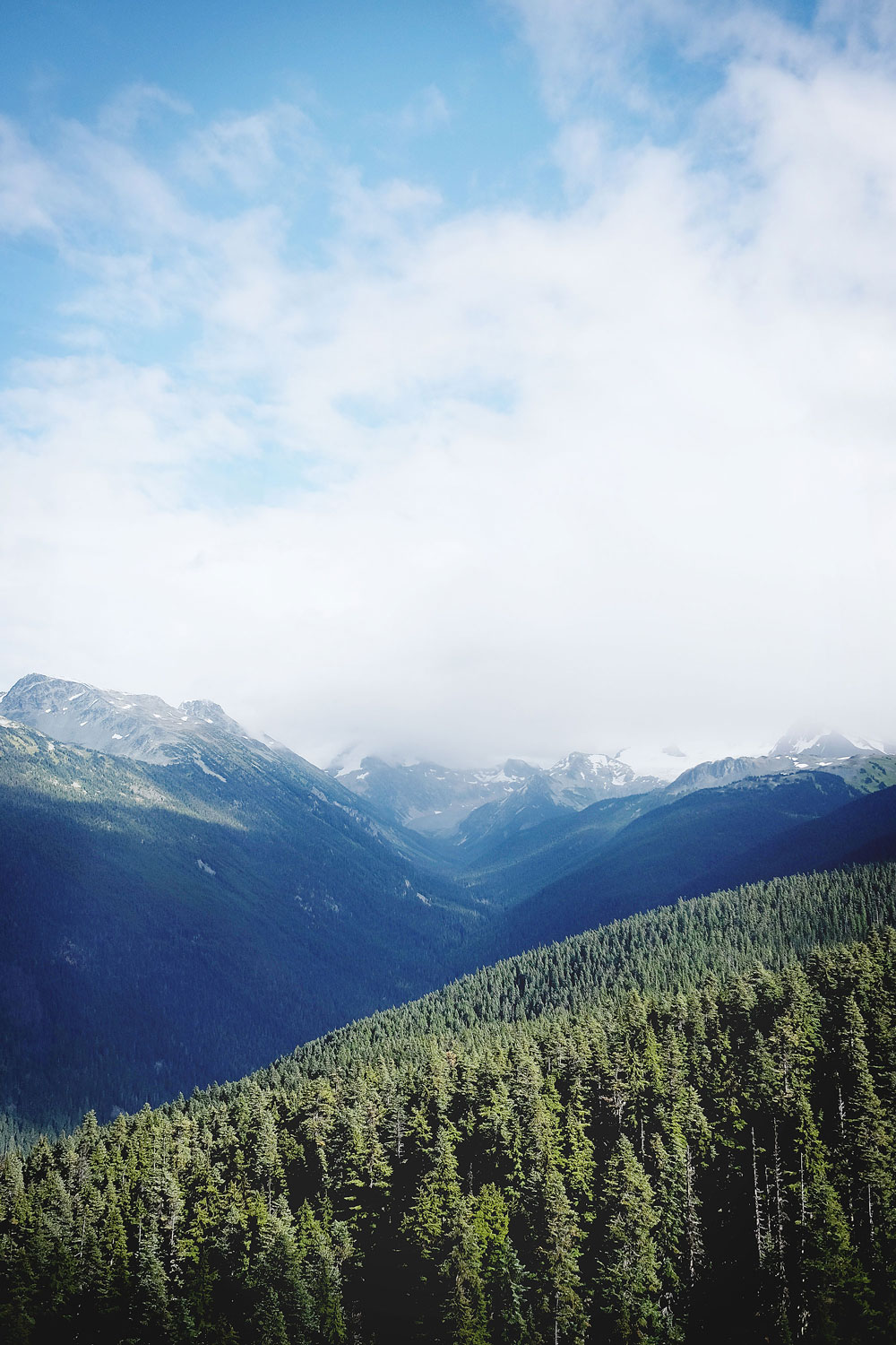 Whistler travel tips: ride the peak to peak gondola at Blackcomb, Whistler