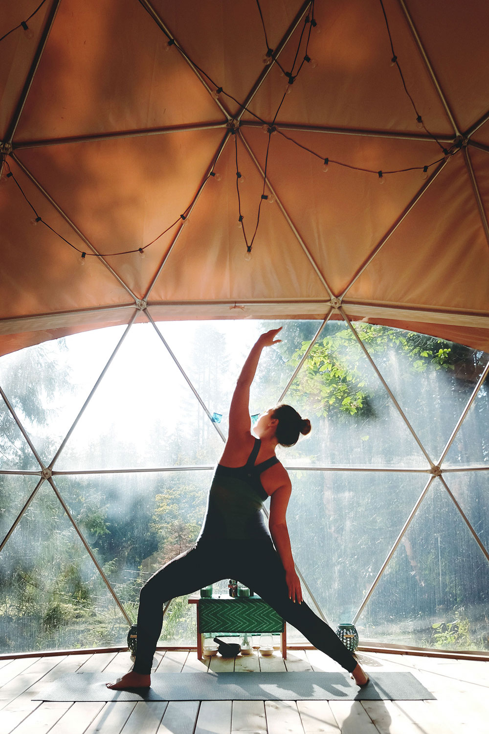 Best yoga retreats in British Columbia, Canada: Nectar Yoga B&B on Bowen Island