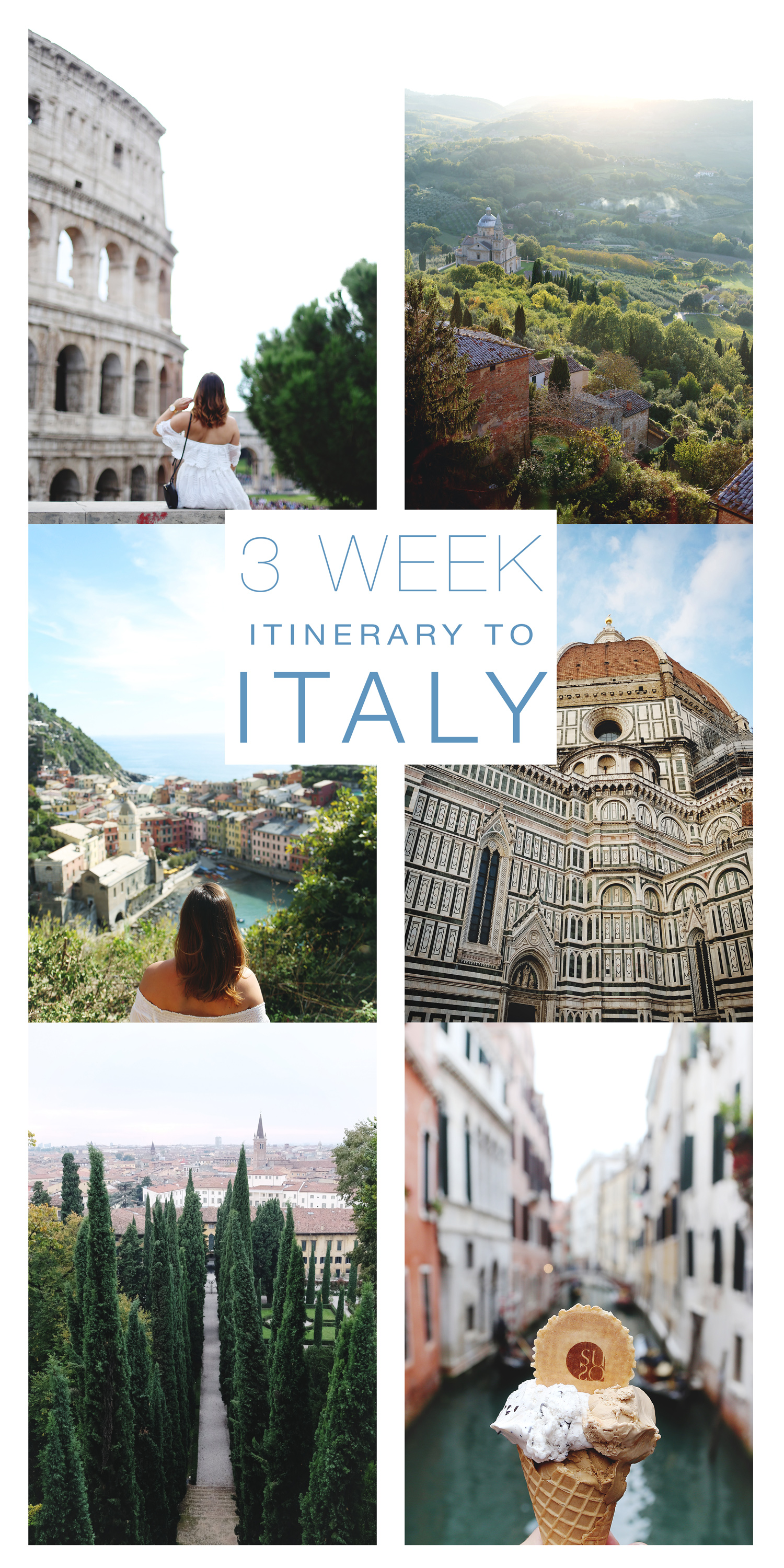 The ultimate 3 week itinerary to Italy