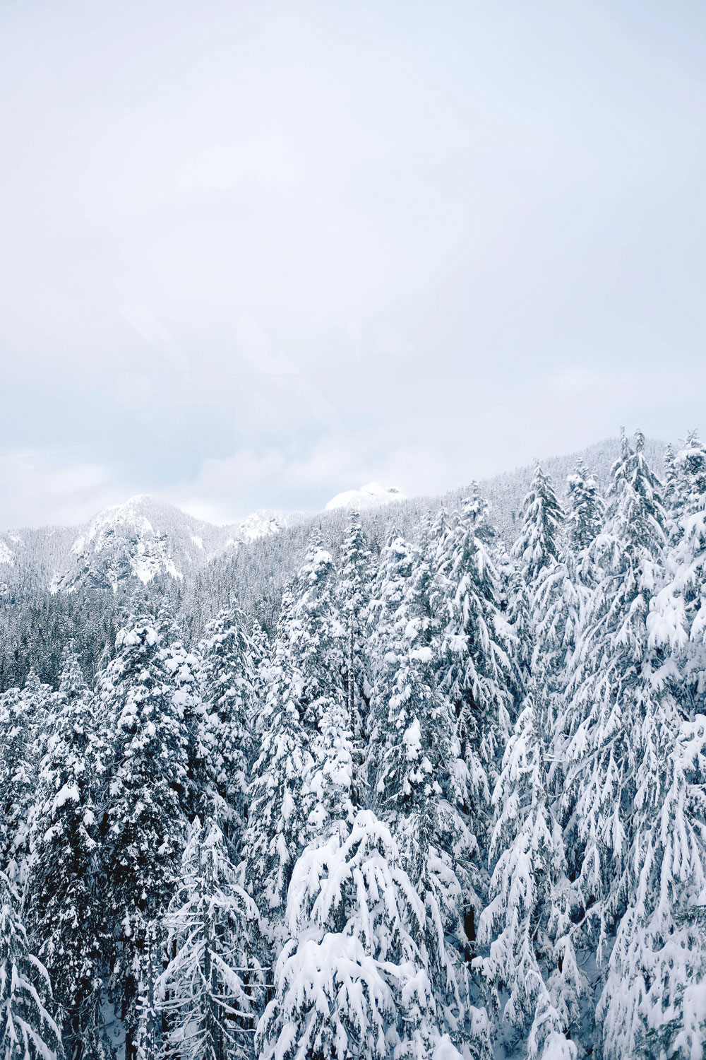 Things to do in Vancouver at Christmas - Grouse Mountain Peak of Christmas ice skating, snowshoeing and skiing