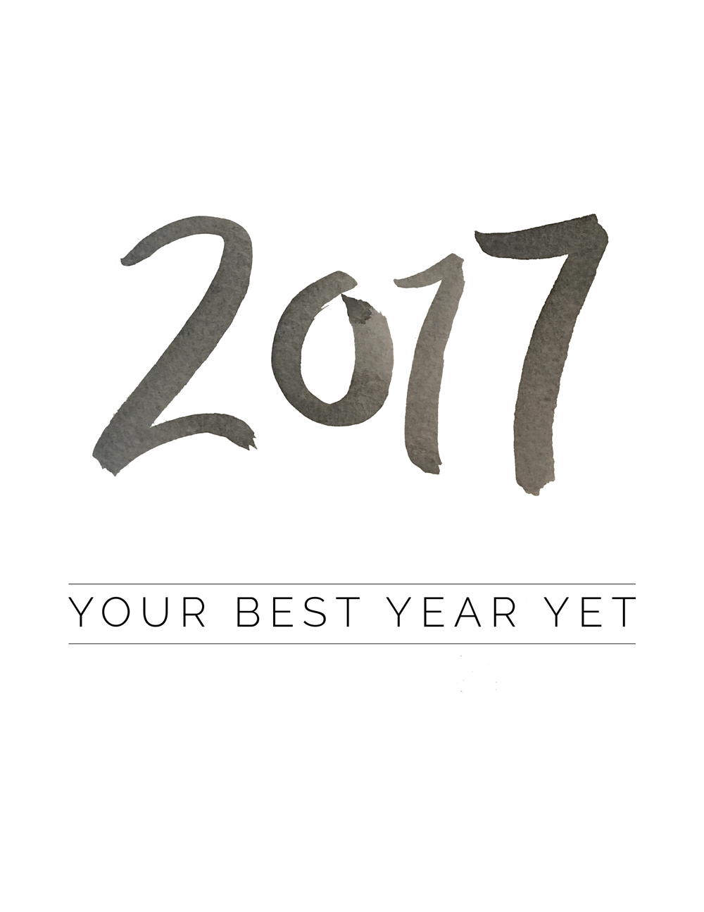 How to set strong resolutions for 2017, with resolution setting tips by To Vogue or Bust including a free 2017 printable calendar