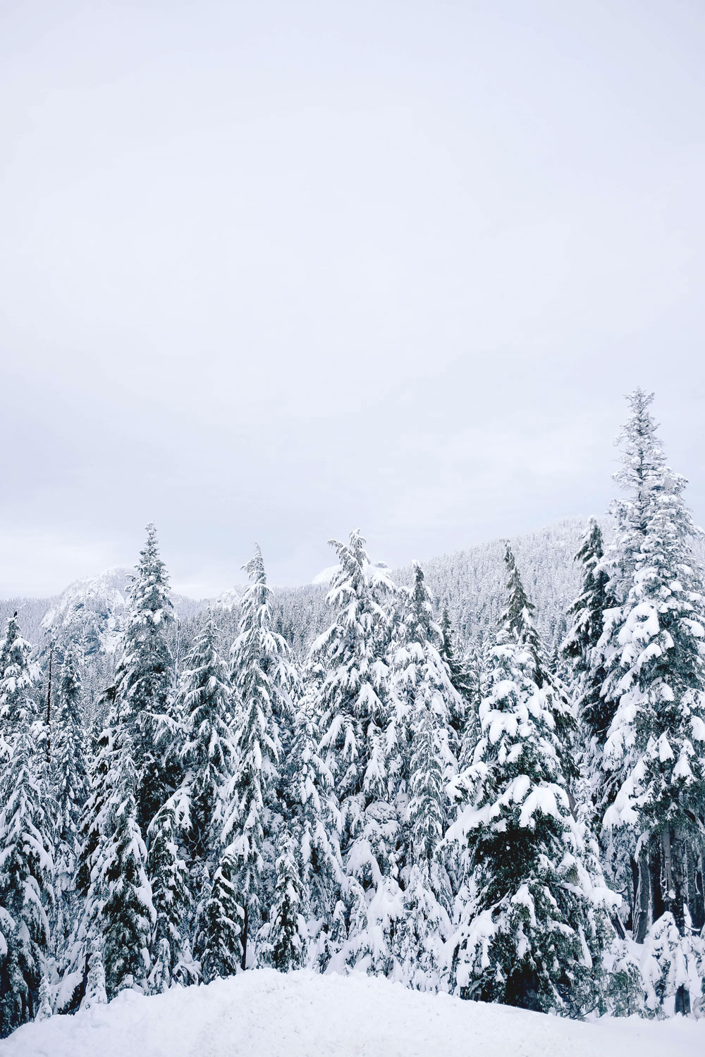 Things to do in Vancouver at Christmas - Grouse Mountain Peak of Christmas ice skating, snowshoeing and skiing