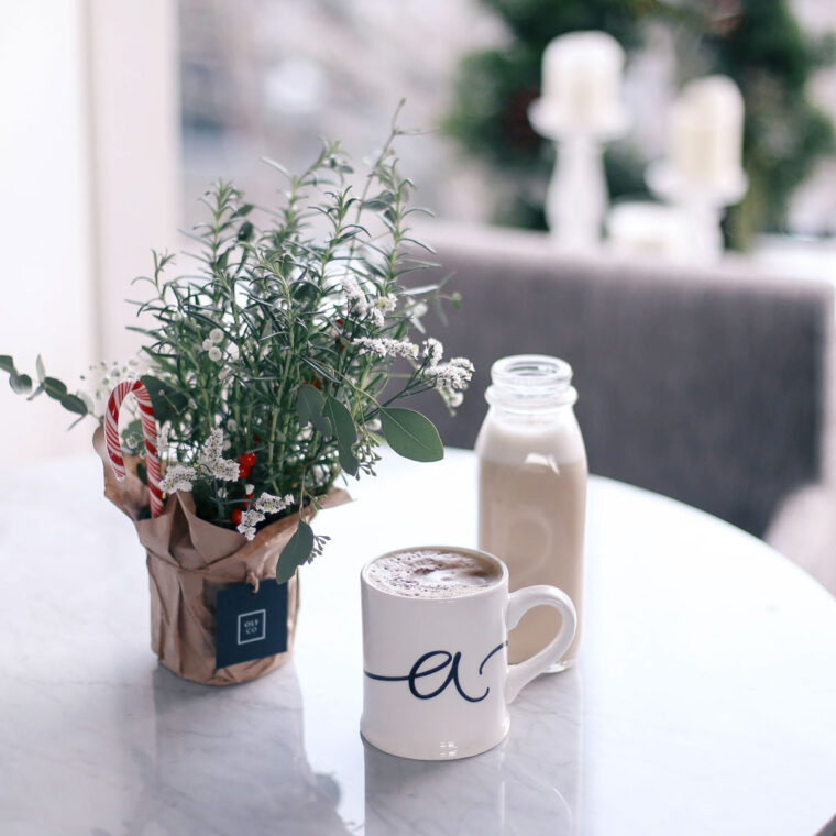 How to make vegan eggnog recipe by To Vogue or Bust