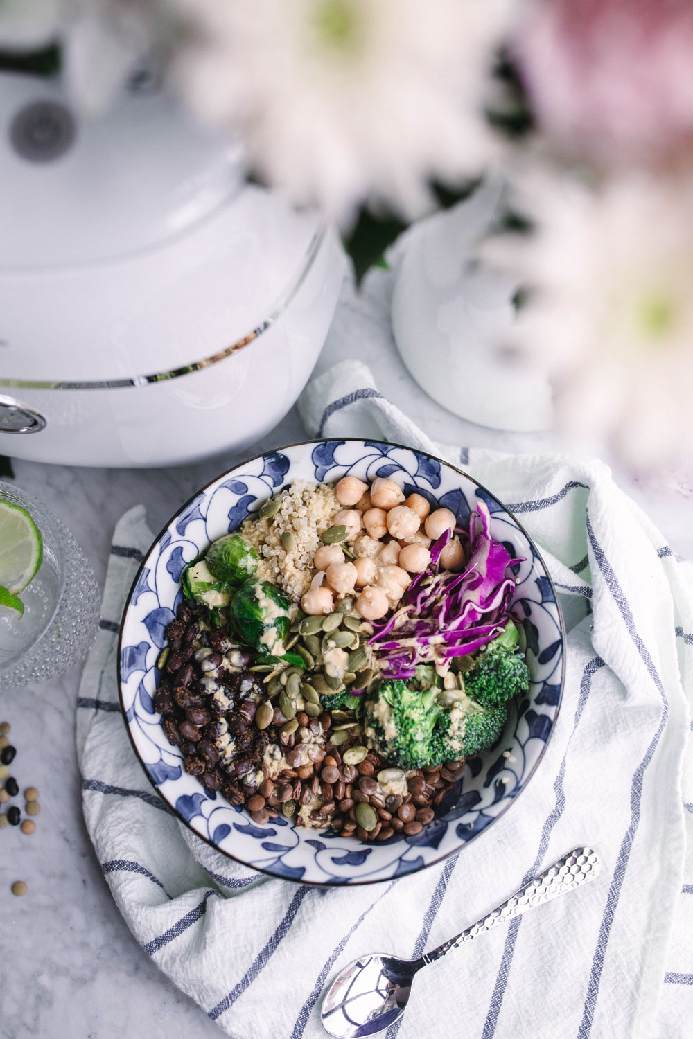 vegan abundance bowl recipe by To Vogue or Bust