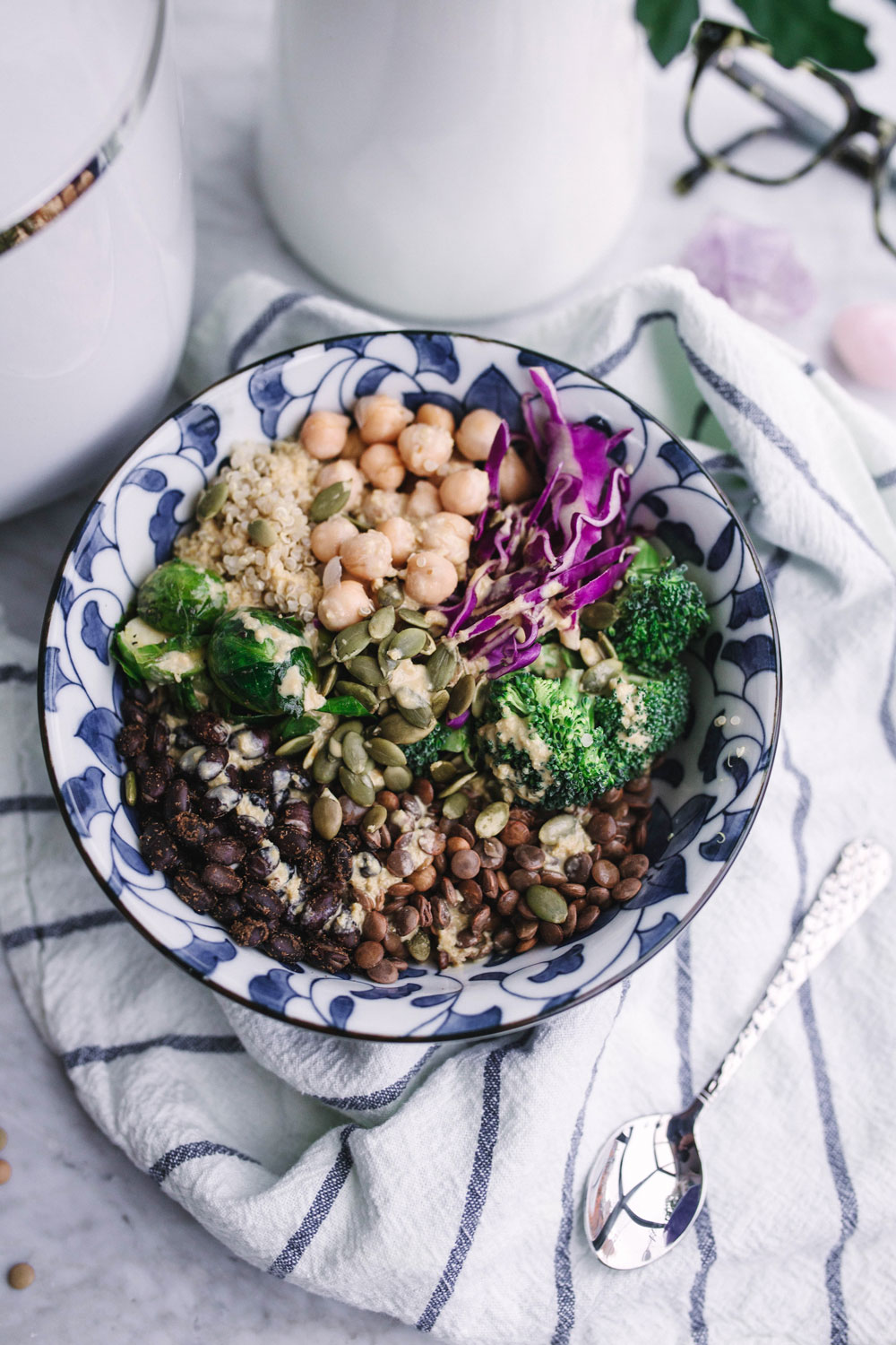Fall abundance bowl vegan by To Vogue or Bust