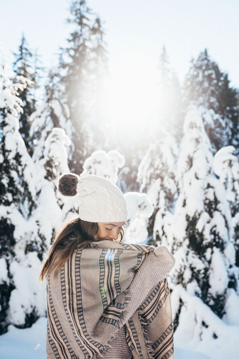 Aritzia Blanket Scarf Giveaway To Vogue or Bust