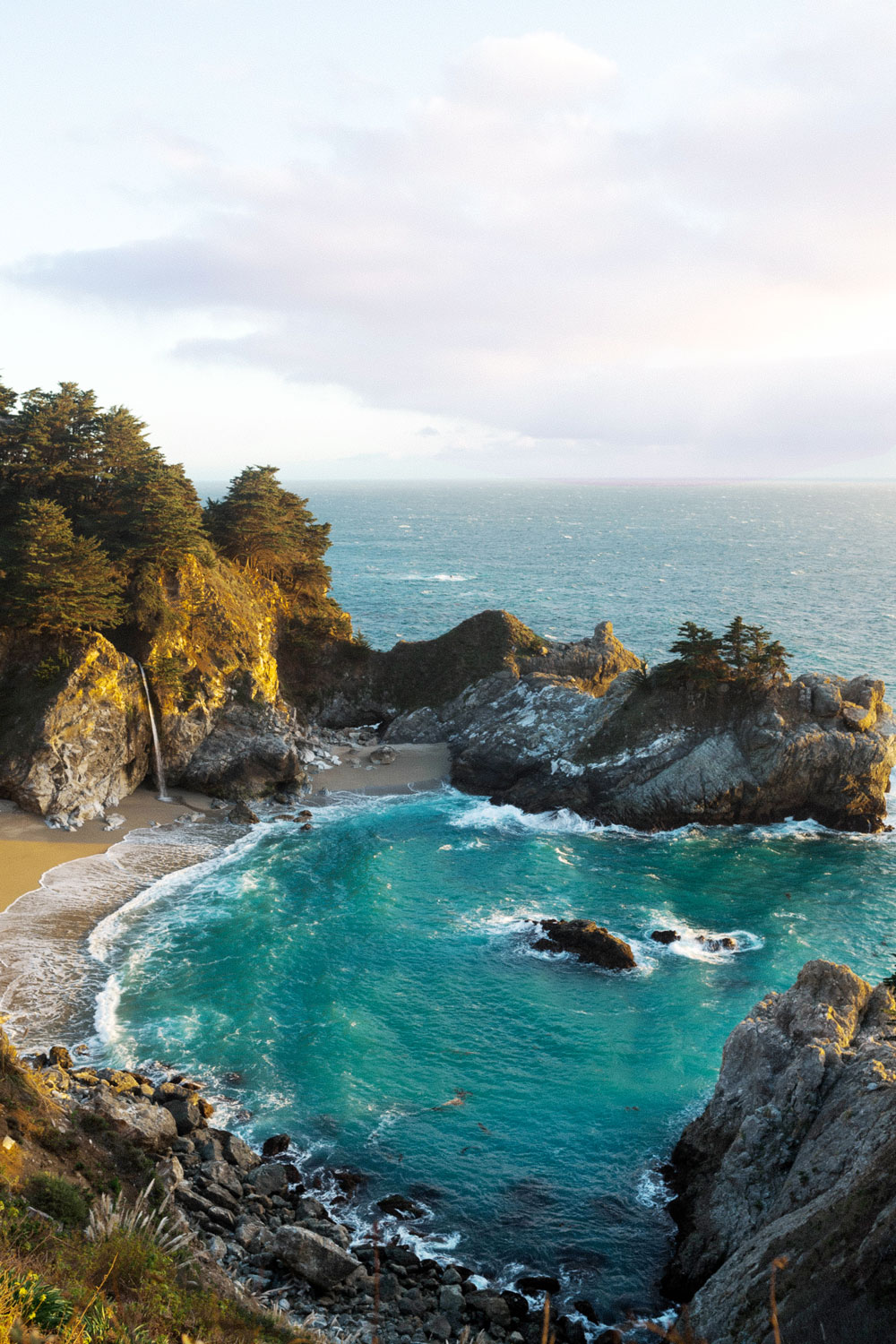 mcway falls big sur by To Vogue or Bust