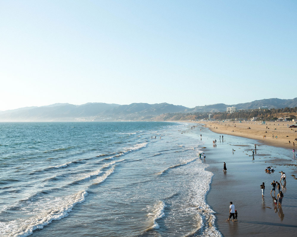 santa monica beach by To Vogue or Bust