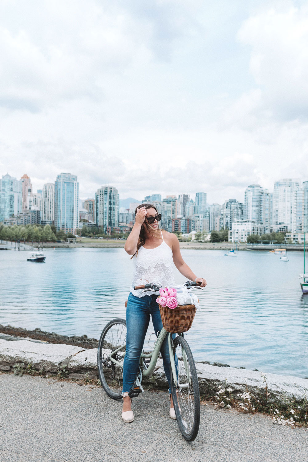 what to wear biking la canadienne espadrille by To Vogue or Bust