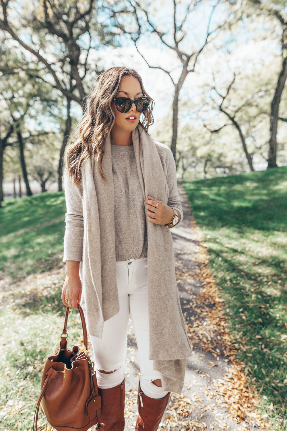 White denim for fall 