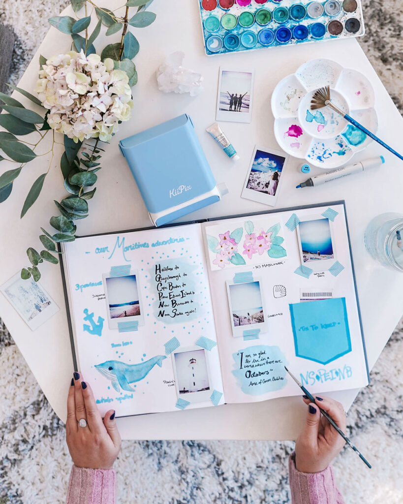 Travel journal ideas