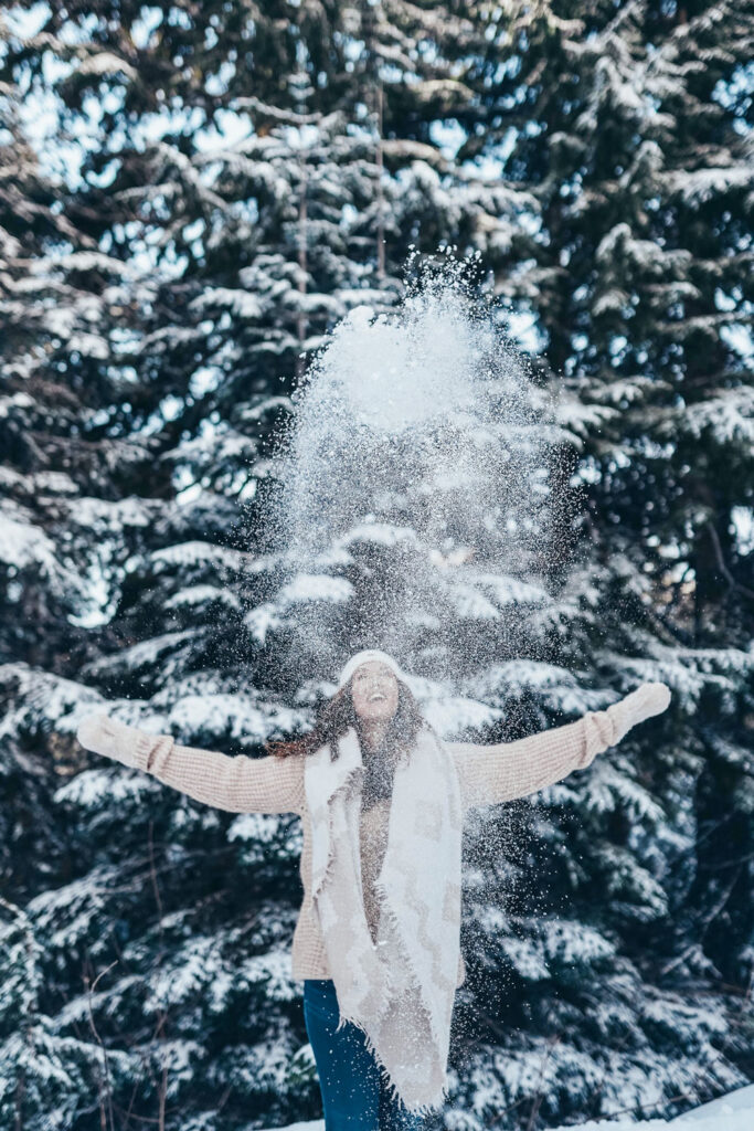 Vancouver, Canada in the winter