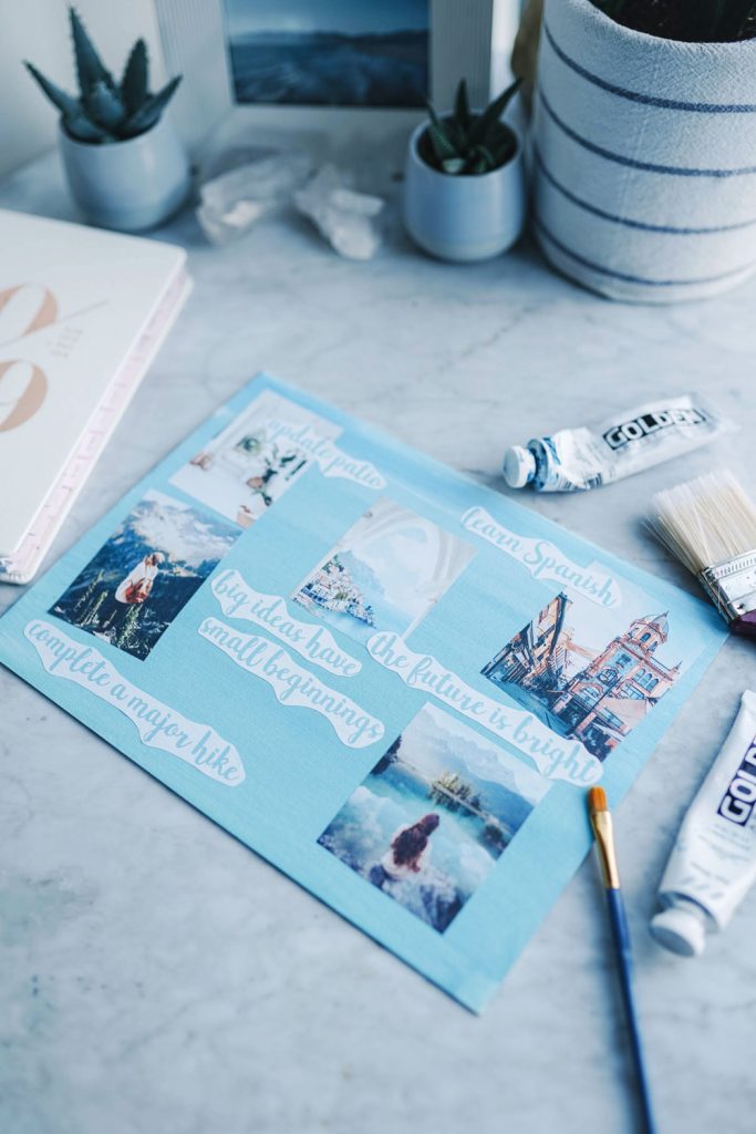How to create a vision board