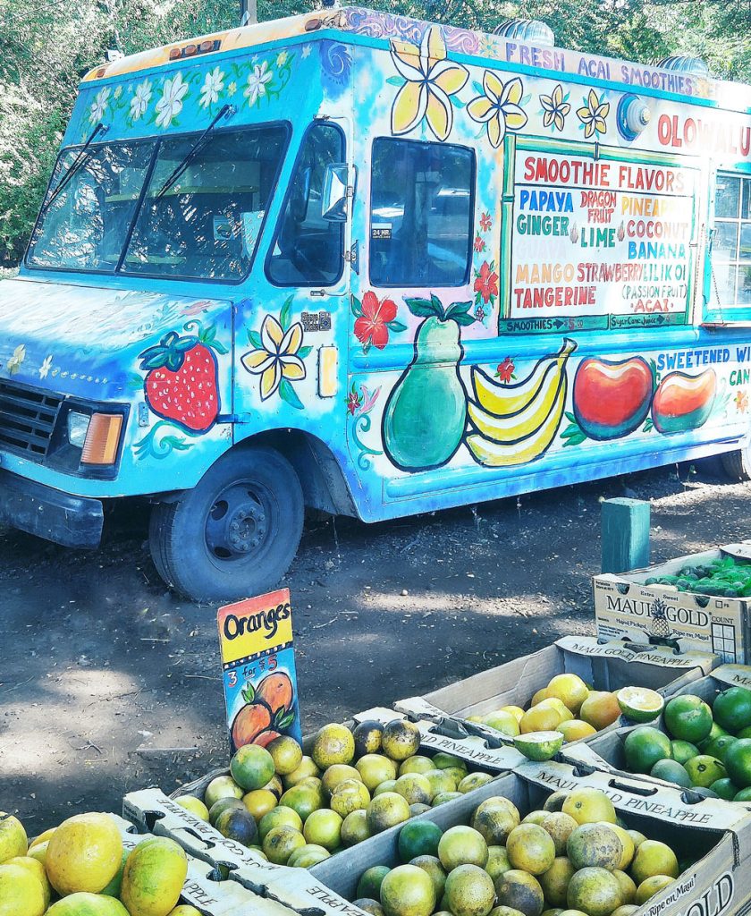 Maui fruit stand