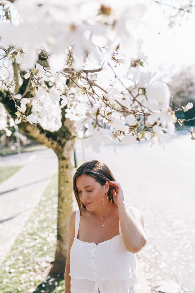 How to Layer Jewelry: Sarah Mulder jewelry styled by To Vogue or Bust.