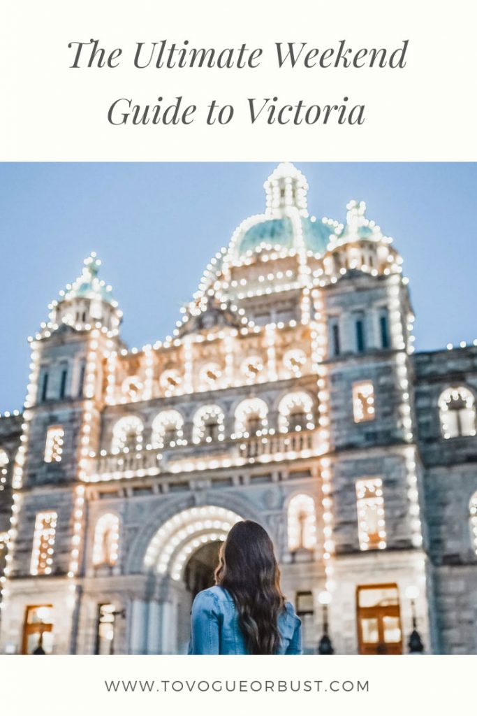 Victoria, Canada Travel Guide by To Vogue Or Bust: How to Get There, What to See and Do, and Where to Eat.