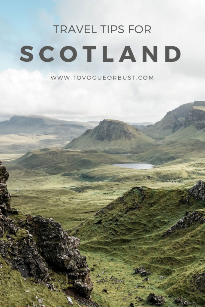 Travel tips for Scotland