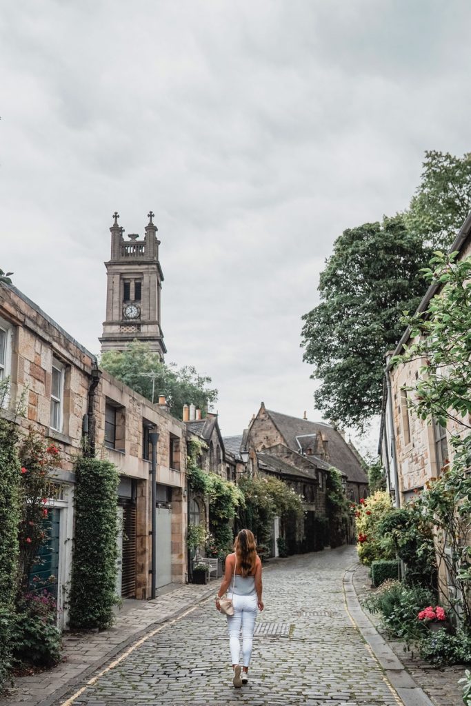 Circus Lane Edinburgh Scotland