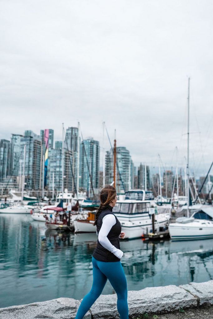 Running Sea Wall Vancouver