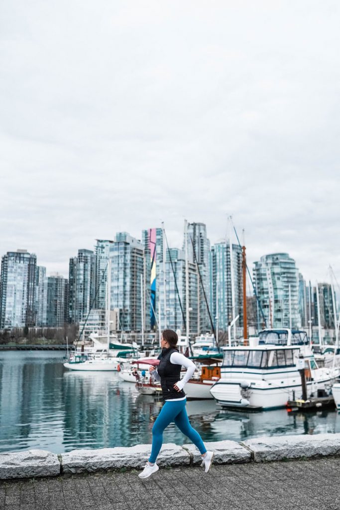 Running Sea Wall Vancouver