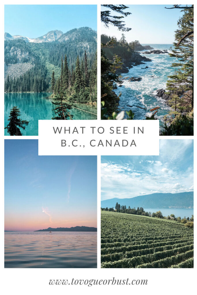 what to see in british columbia canada