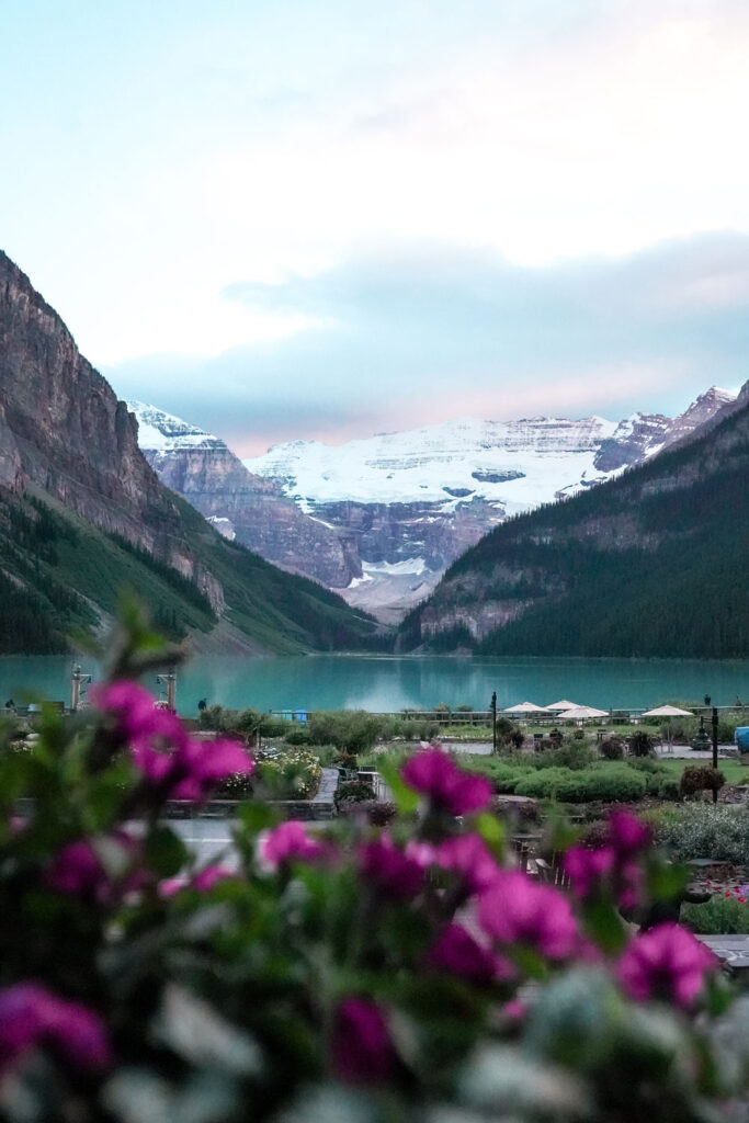 Lake Louise sunset