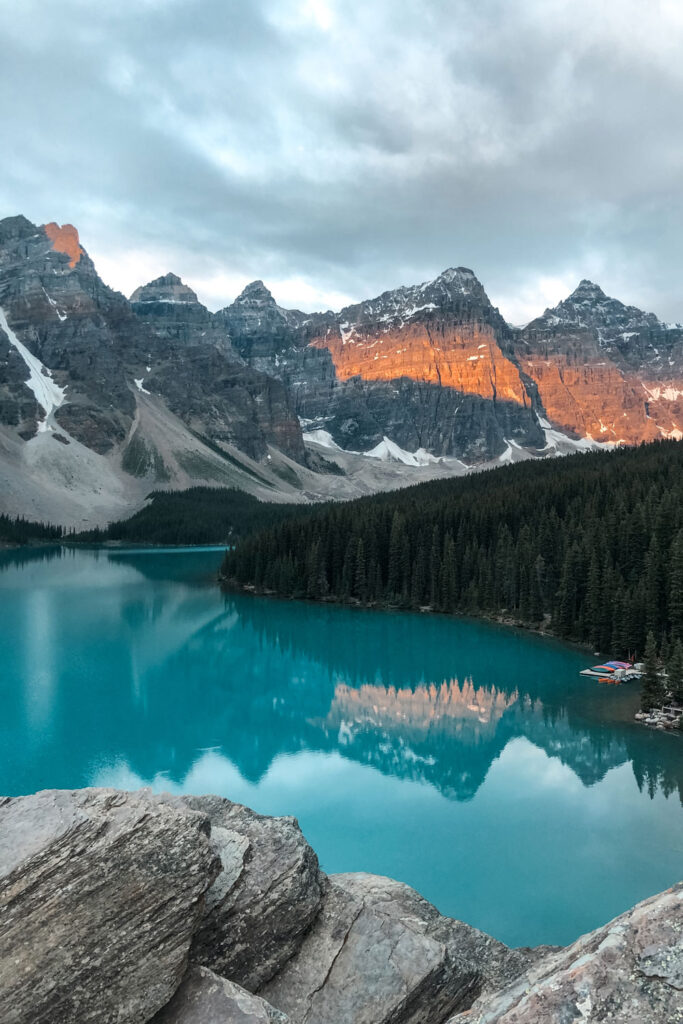 Moraine Lake sunrise