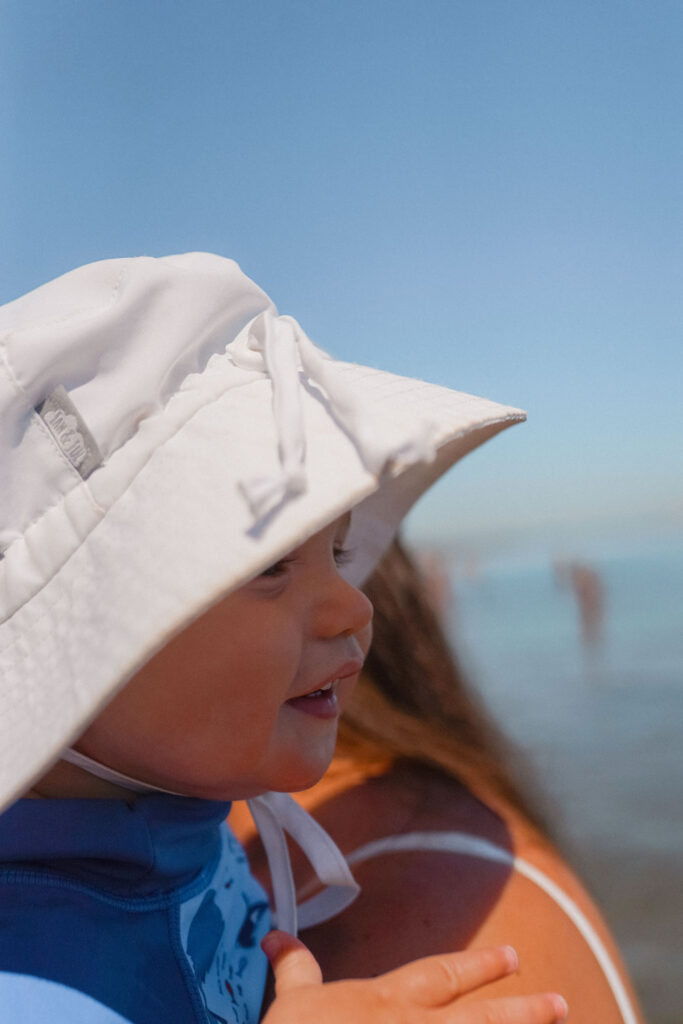 baby sun bucket hat
