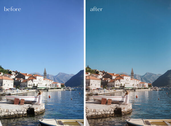 Lightroom preset for mobile