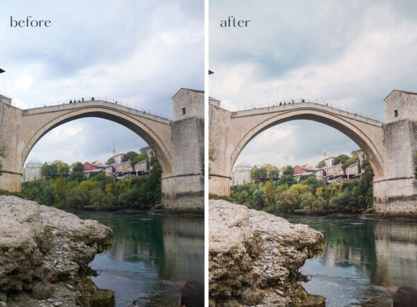 Lightroom preset for mobile