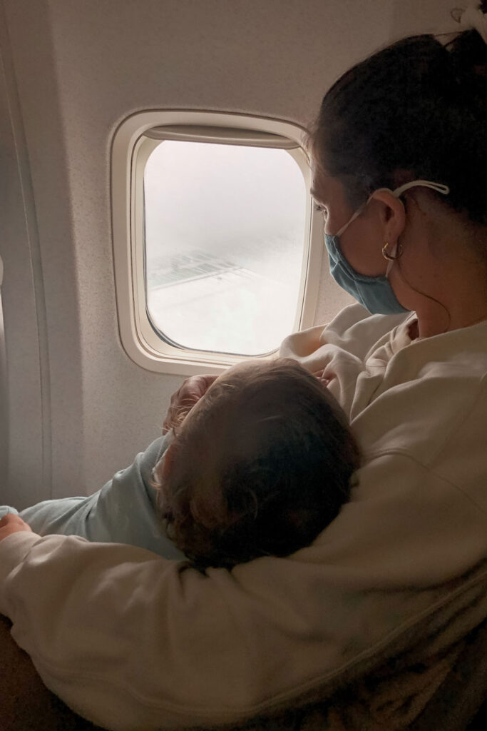 Tips for flying with a baby