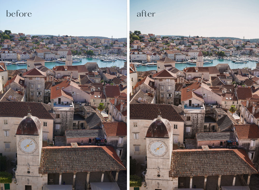 Lightroom preset for mobile