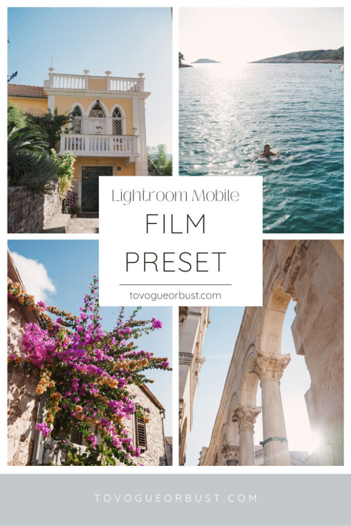 Lightroom preset light and airy