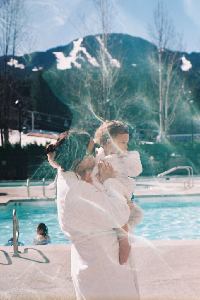 Fairmont Whistler pool