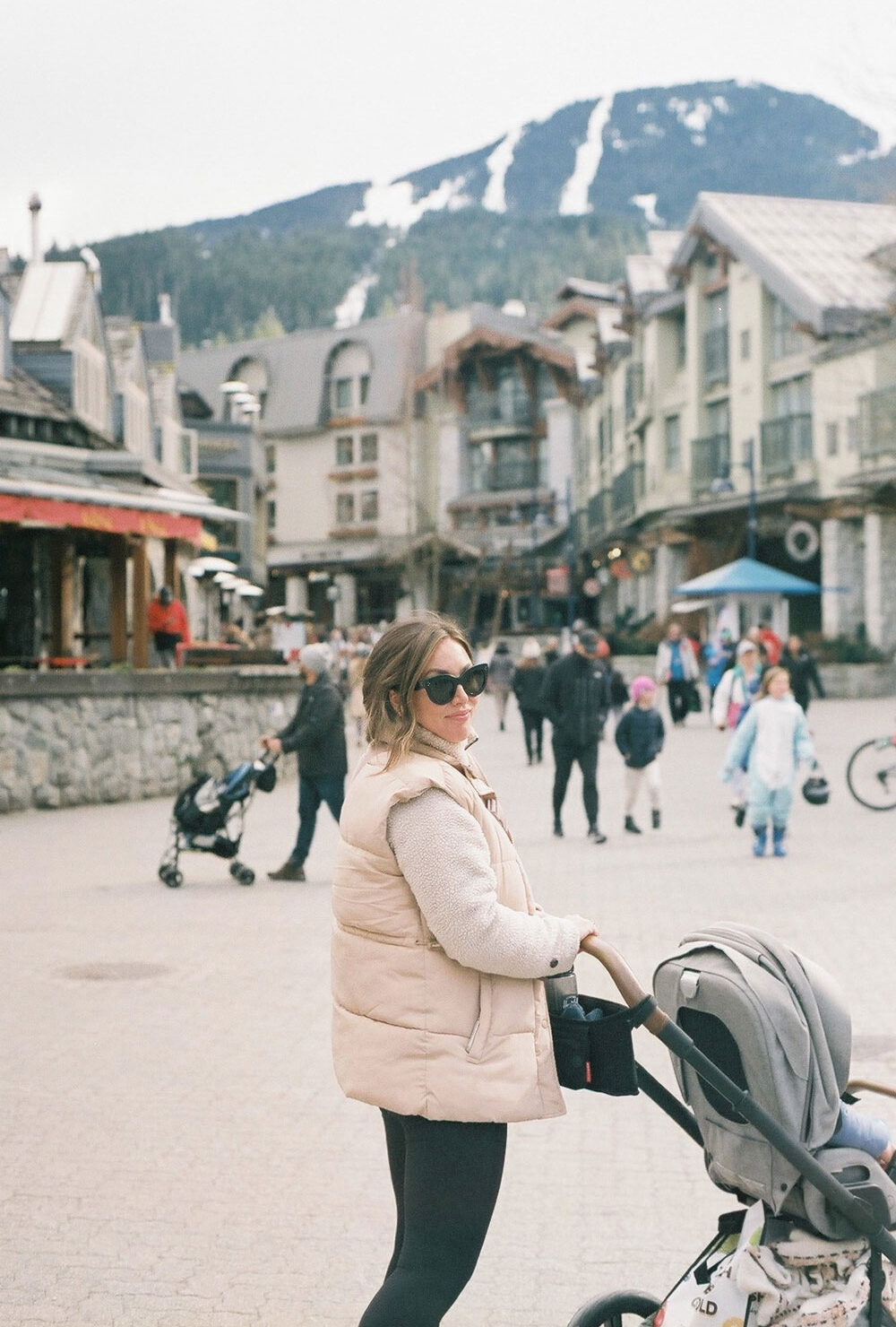 Village stroll walk in Whistler