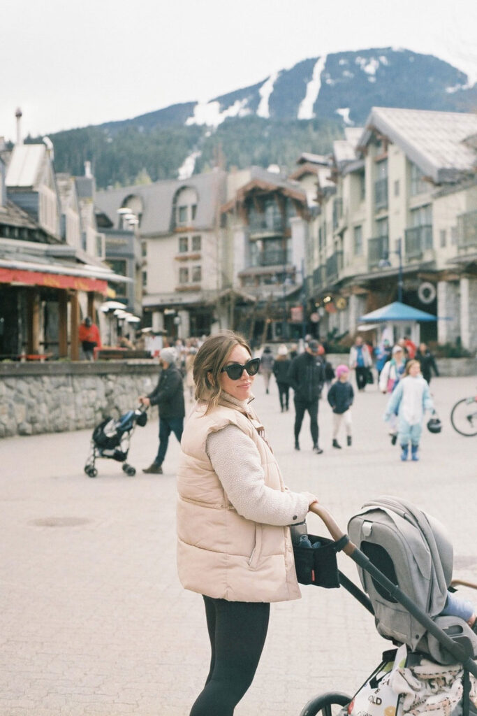 Village stroll walk in Whistler