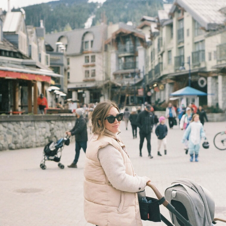 Village stroll walk in Whistler