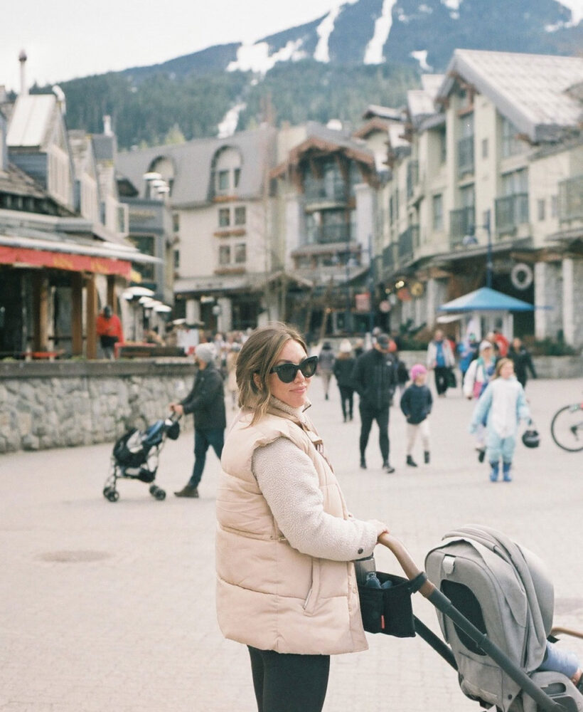 Village stroll walk in Whistler
