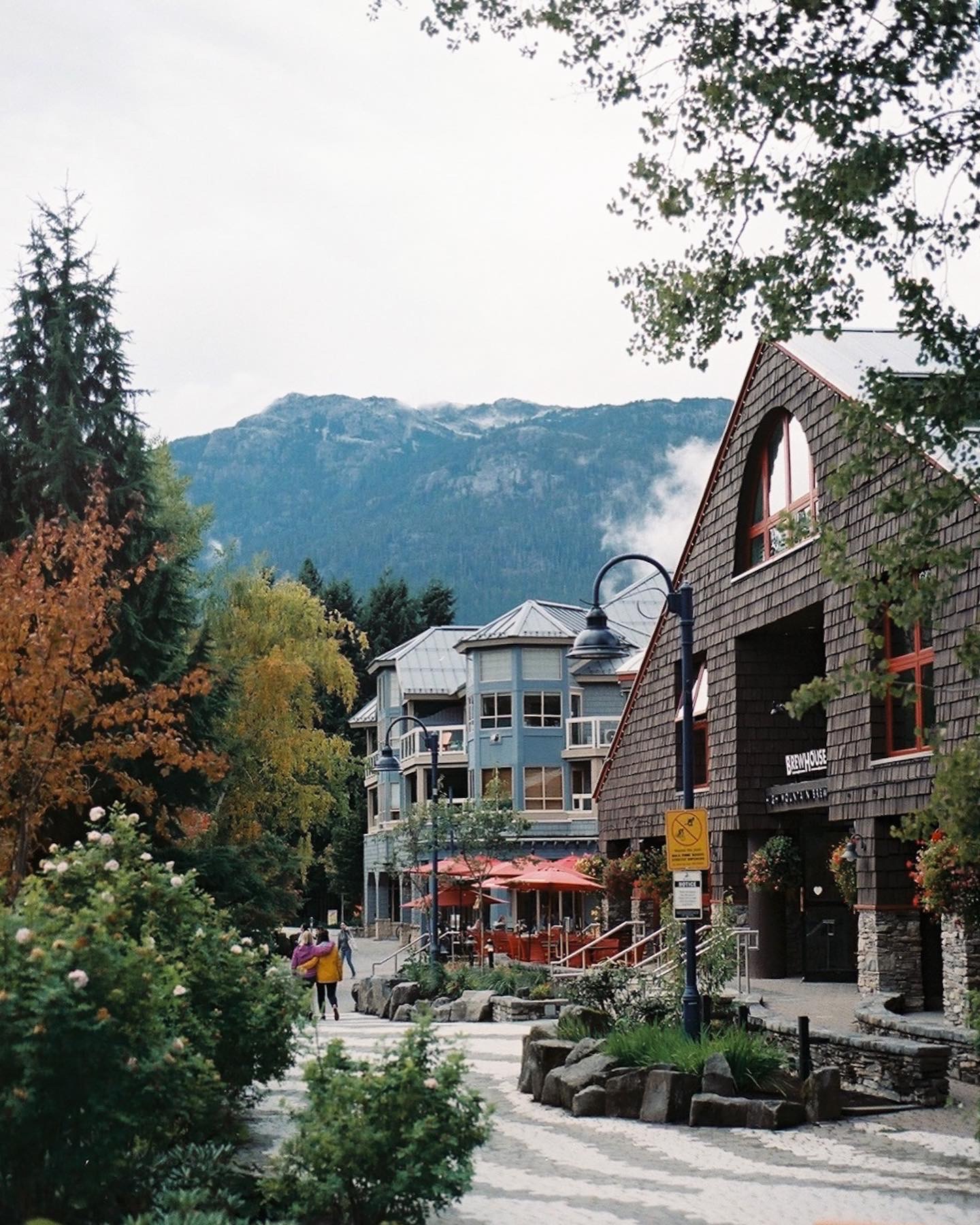 Whistler, Canada in the fall