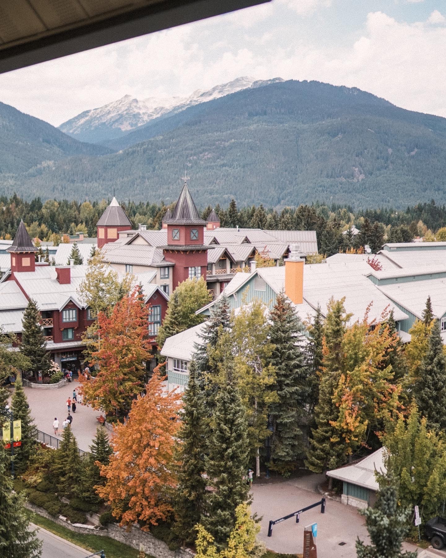 Whistler, Canada in the fall