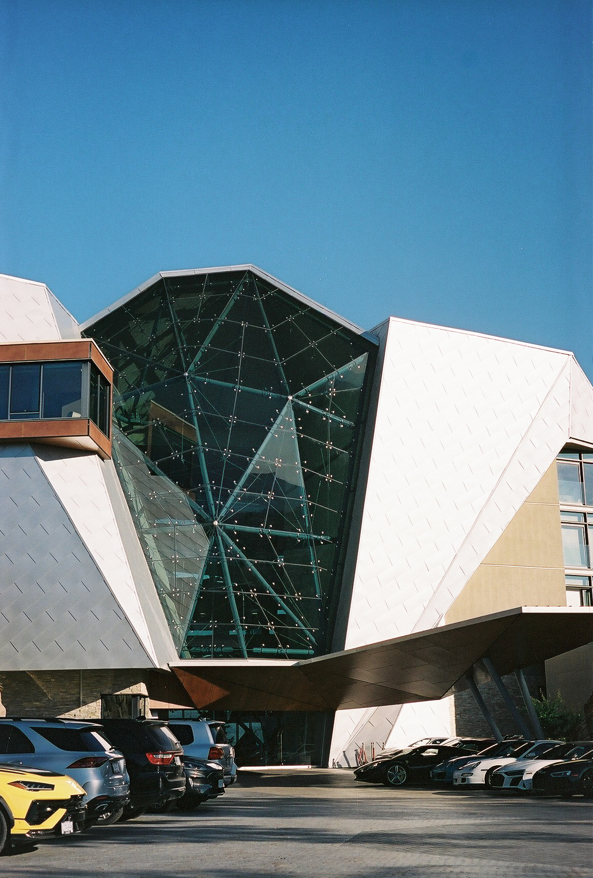 Exterior of Sparkling Hill Resort in the Okanagan