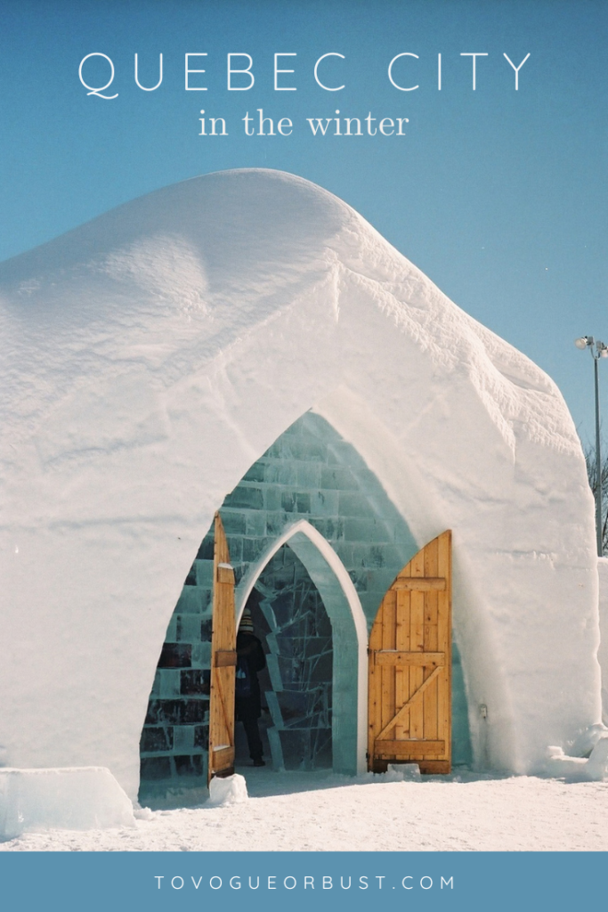 Quebec City winter travel guide