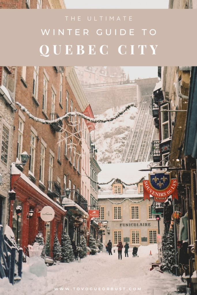 Quebec City winter travel guide